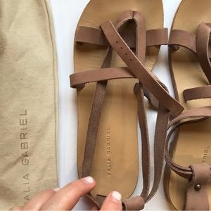 Valia Gabriel Sandals size 37. Like New